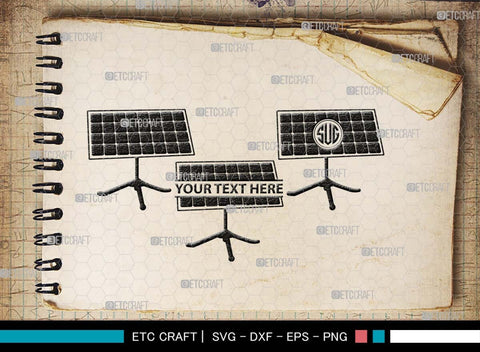 Solar Panel Monogram, Solar Panel Silhouette, Solar Panel SVG Bundle, Solar Svg, Renewable Energy Svg, Solar Panel Roof Svg, Solar Power Svg, SB00582 SVG ETC Craft 