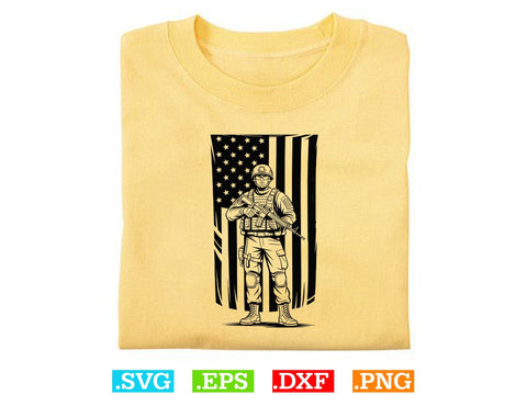 Soldier Svg Bundle, Veteran Soldier Svg, Military Army Clipart, Army Man Svg SVG Creativeart88 