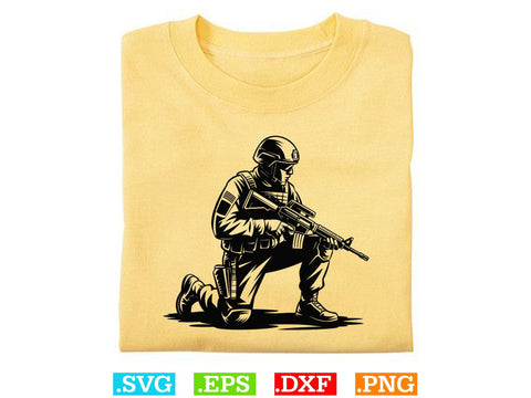 Soldier Svg Bundle, Veteran Soldier Svg, Military Army Clipart, Army Man Svg SVG Creativeart88 