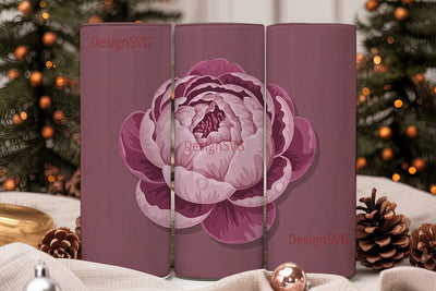 Solid Mauve 20oz Tumbler Wrap Sublimation DesignSVG 