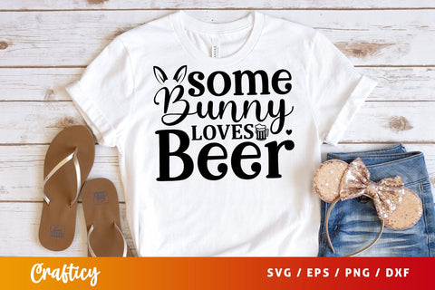 Some bunny loves beer SVG Design SVG Designangry 