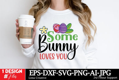 Some Bunny Loves You SVG Cut File SVG Insomnia Std 