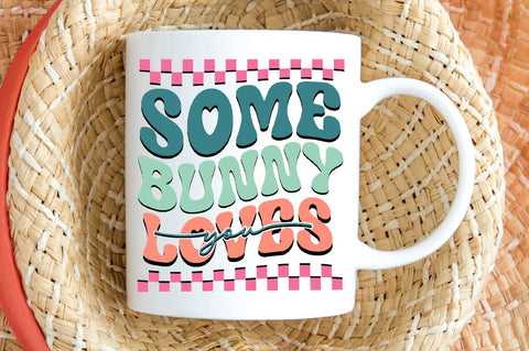 Some bunny loves you Svg Design SVG Regulrcrative 