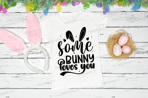 Some bunny loves you Svg Design SVG Regulrcrative 