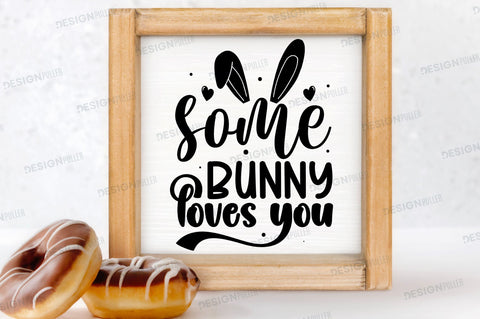 Some bunny loves you Svg Design SVG Regulrcrative 