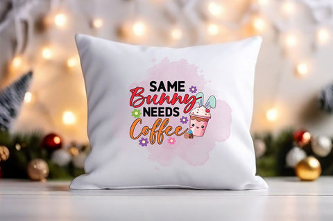 Some bunny needs coffee PNG Design Sublimation Designangry 