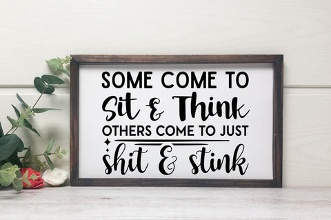 Some come to sit & think svg design SVG Regulrcrative 