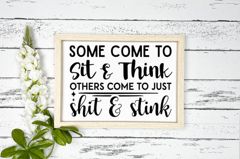 Some come to sit & think svg design SVG Regulrcrative 