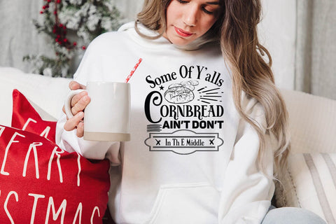 some of yalls cornbread aint dont in the middle SVG Angelina750 