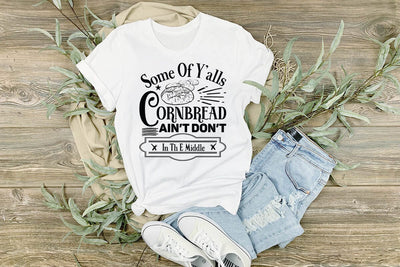 some of yalls cornbread aint dont in the middle SVG Angelina750 