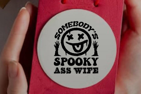 somebody s spooky ass wife SVG Angelina750 
