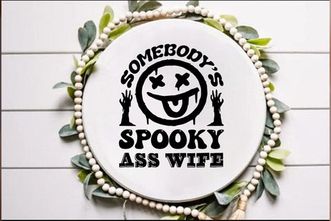somebody s spooky ass wife SVG Angelina750 