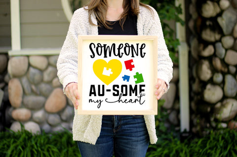 Someone au-some my heart svg design SVG Regulrcrative 
