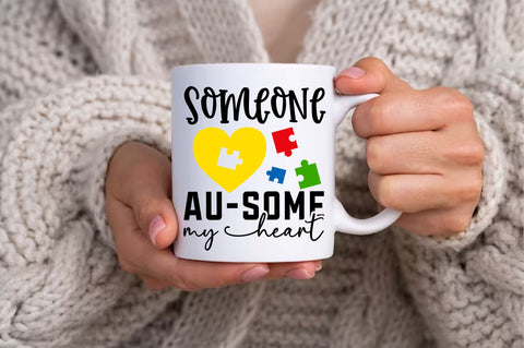 Someone au-some my heart svg design SVG Regulrcrative 