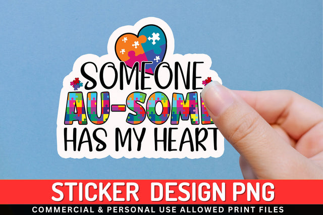 Someone ausome Sticker Design Sublimation Regulrcrative 