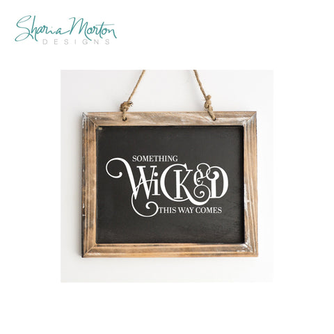 Something Wicked This Way Comes Shakespeare Macbeth Halloween Quote SVG Sharia Morton Designs 