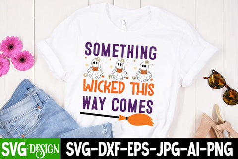 Something Wicked This Way Comes SVG Design,Cut File, Halloween SVG Cut File, Halloween Clipart, Trick or Treat SVG Bundle, Halloween PNG Bundle SVG BlackCatsMedia 