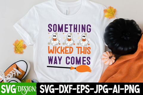 Something Wicked This Way Comes SVG Design,Cut File, Halloween SVG Cut File, Halloween Clipart, Trick or Treat SVG Bundle, Halloween PNG Bundle SVG BlackCatsMedia 