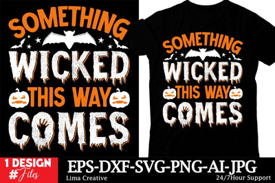Something Wicked This Way Comes T-shirt Design SVG Insomnia Std 