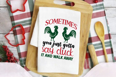 Sometimes you just gotta say cluck it and walk away SVG Angelina750 
