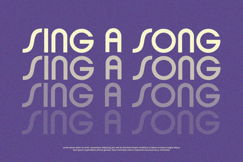 Songs - Sans Serif Font Font Alpaprana Studio 