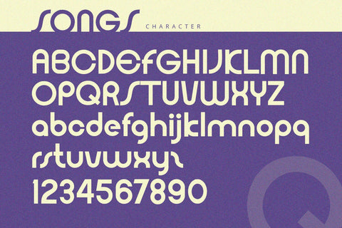 Songs - Sans Serif Font Font Alpaprana Studio 