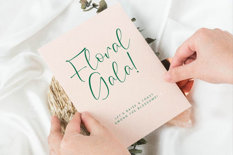 Sophia Mitha - Freestyle Stylish Font Font Letterena Studios 