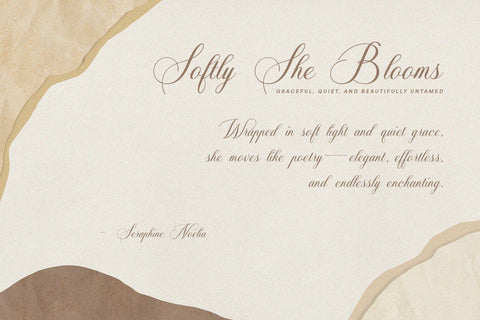 Soralize - A Modern Calligraphy Font Font studioalmeera 