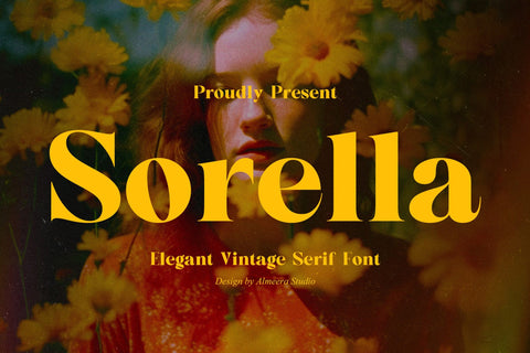 Sorella - Bold Serif Font Font studioalmeera 