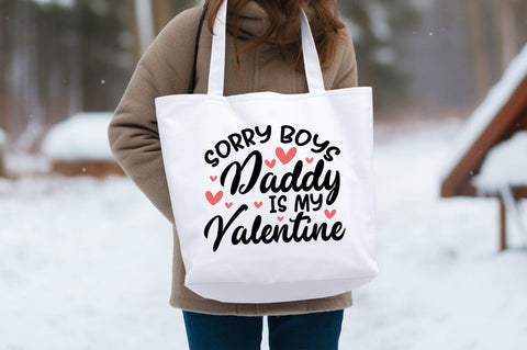 Sorry boys daddy my valentine SVG Design SVG Designangry 
