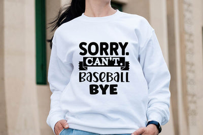 Sorry Can t Baseball Bye SVG Angelina750 