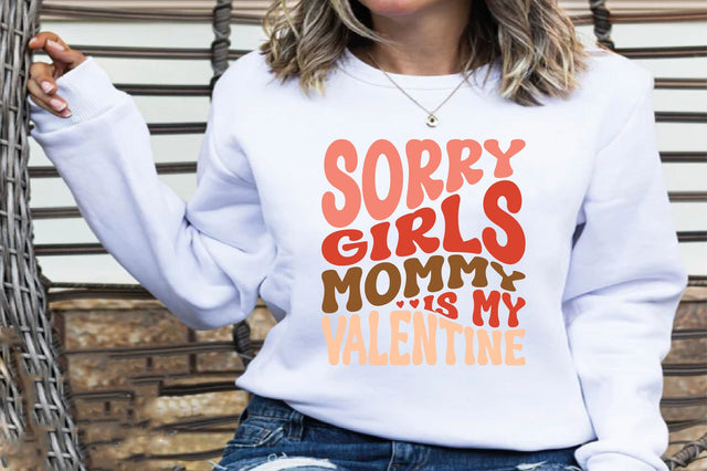 Sorry Girls Mommy is My Valentine SVG nirmal108roy 