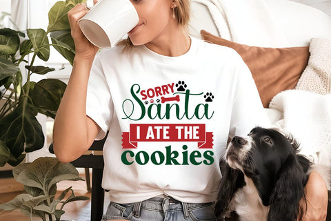 Sorry santa i ate the cookies SVG Angelina750 
