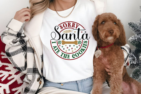 Sorry santa i ate the cookies SVG Angelina750 