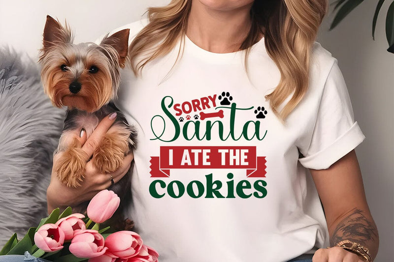 Sorry santa i ate the cookies SVG Angelina750 