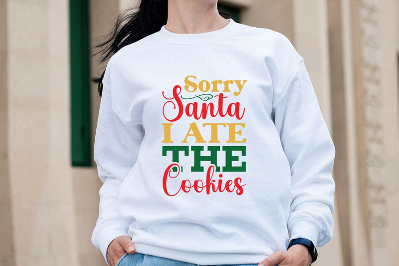 Sorry Santa I Ate The Cookies SVG Angelina750 