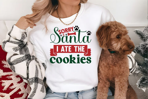 Sorry santa i ate the cookies SVG Angelina750 