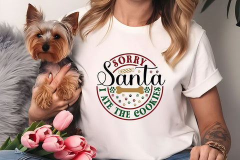 Sorry santa i ate the cookies SVG Angelina750 