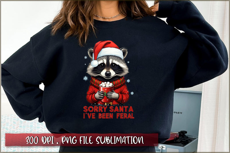 Sorry santa i've been feral Sublimation Sublimation Shetara Begum 