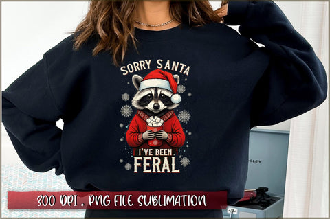 Sorry santa i've been feral Sublimation Sublimation Shetara Begum 