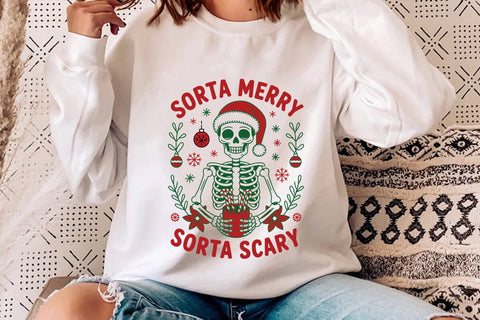 Sorta Merry Sorta Scary SVG Angelina750 