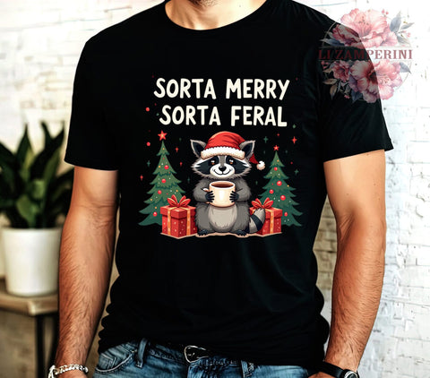 Sorta Santa, Christmas Feral, Digital Download, Sublimation Art, Holiday PNG, Feral Christmas, Unique Christmas, Festive Graphics Sublimation Li Zamperini 