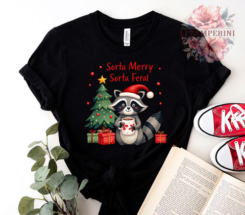 Sorta Santa, Christmas Feral, Digital Download, Sublimation Art, Holiday PNG, Feral Christmas, Unique Christmas, Festive Graphics Sublimation Li Zamperini 