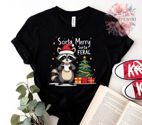 Sorta Santa, Christmas Feral, Digital Download, Sublimation Art, Holiday PNG, Feral Christmas, Unique Christmas, Festive Graphics Sublimation Li Zamperini 