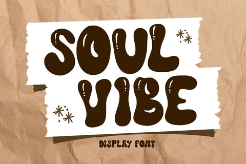 Soul Vibe Font Sakha Design Studio 