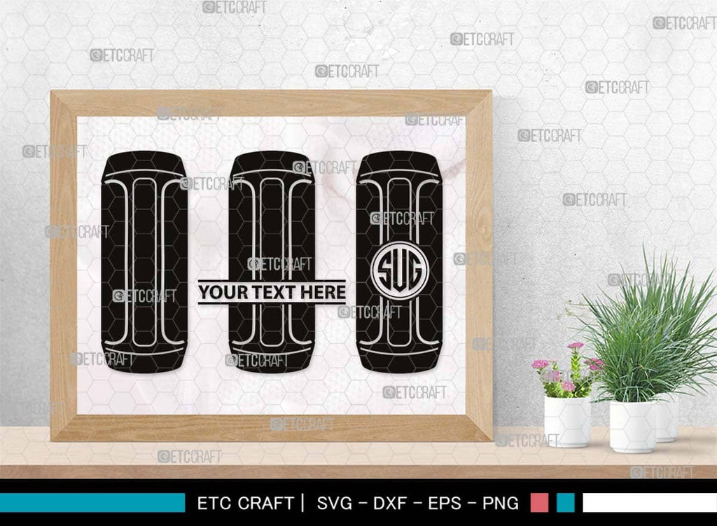 Sound Box Monogram, Sound Box Silhouette, Sound Box SVG, Speakers Svg ...