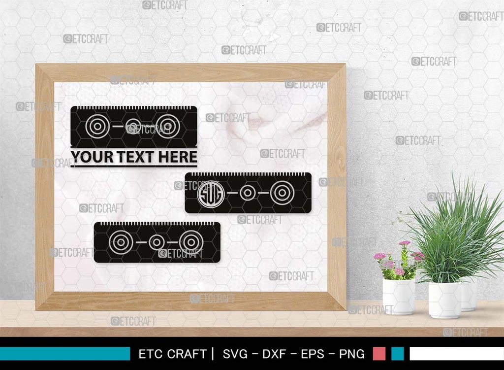 Sound Box Monogram, Sound Box Silhouette, Sound Box SVG, Speakers Svg ...
