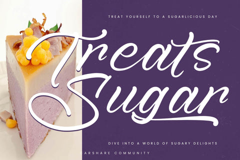 Sound Vinyls - Natural Calligraphy Font Font Letterena Studios 