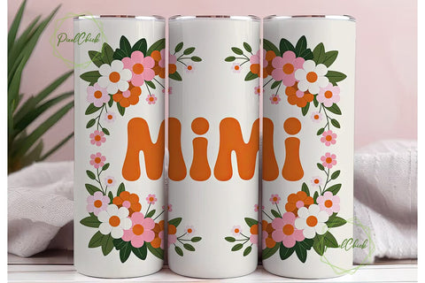Sourdough Social Club 20oz Tumbler Wrap Sublimation PixelChick 