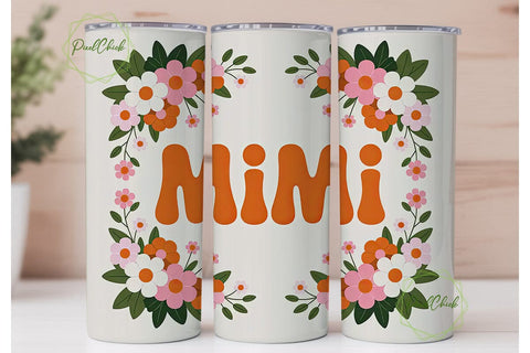 Sourdough Social Club 20oz Tumbler Wrap Sublimation PixelChick 